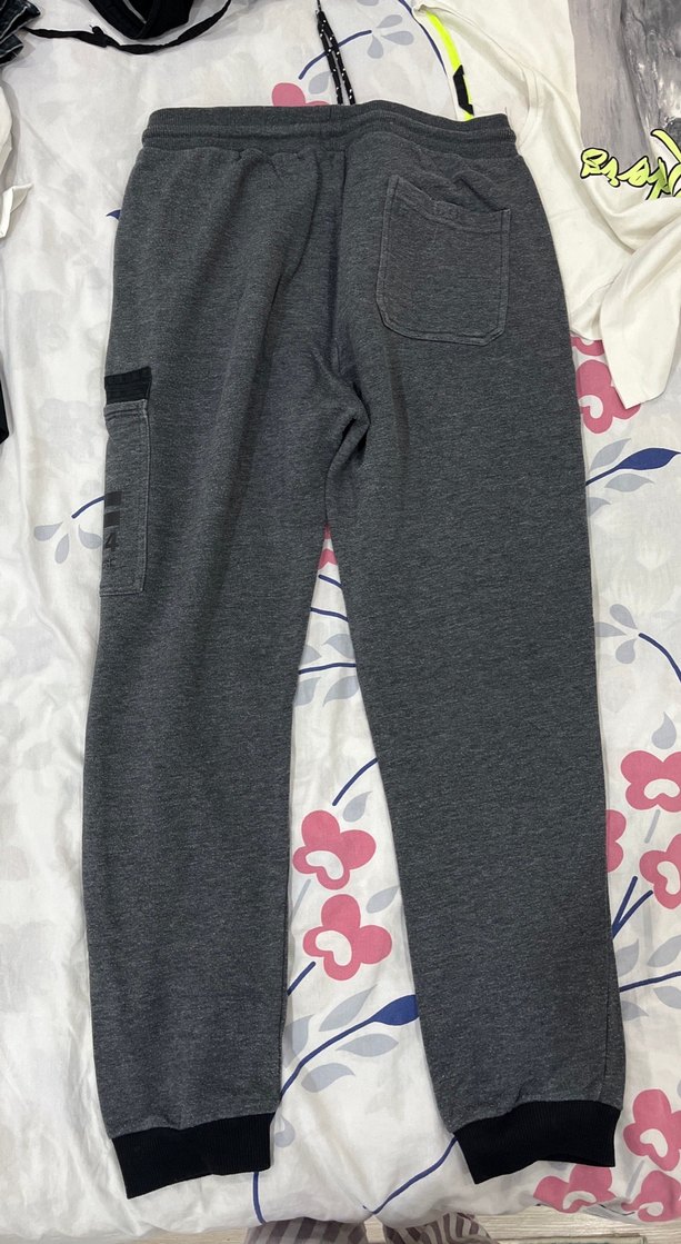 Gri Erkek Çocuk Rahat Kesim Eşofman Altı - Görsel 3