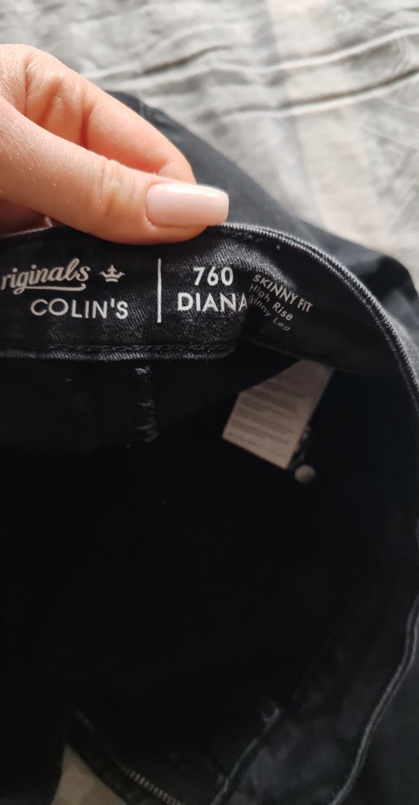 Siyah Kadın Sade Skinny Jean - Görsel 2