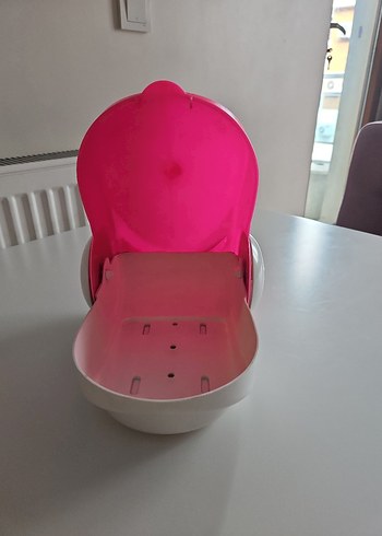 Pembe kız çocuk bisiklet sepeti - Görsel 3