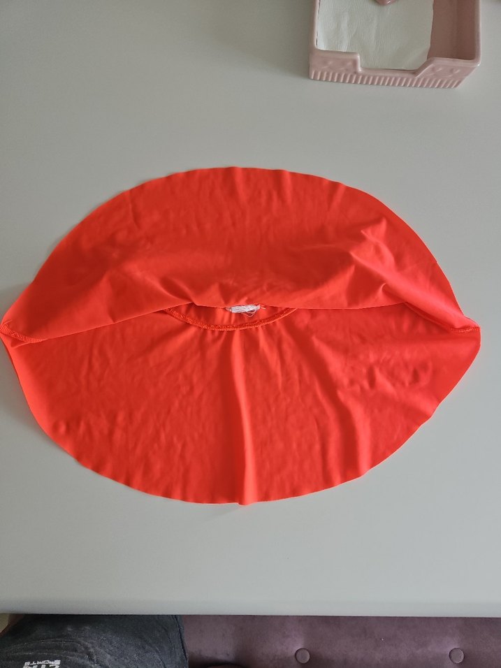 Kırmızı Pareo, Düz - Görsel 3