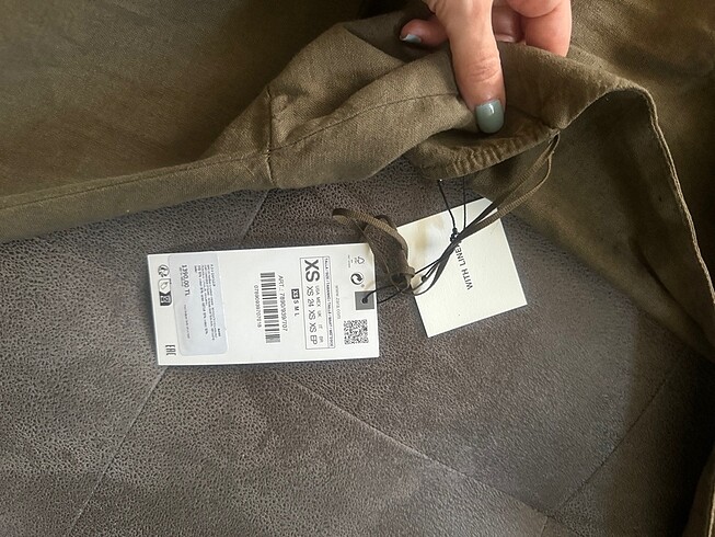 xs Beden haki Renk Zara elbise, Zara halter yaka midi elbise