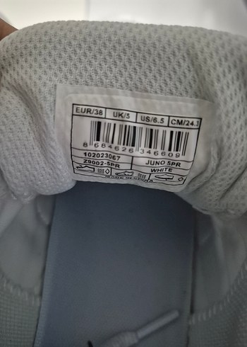 U.S.Polo Assn Beyaz Kadın Spor Ayakkabısı - Görsel 5