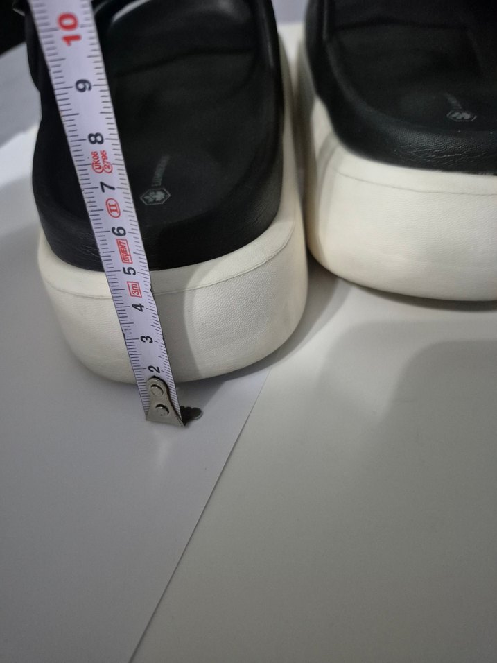 Siyah Platform Topuklu Kadın Terlik - Görsel 4