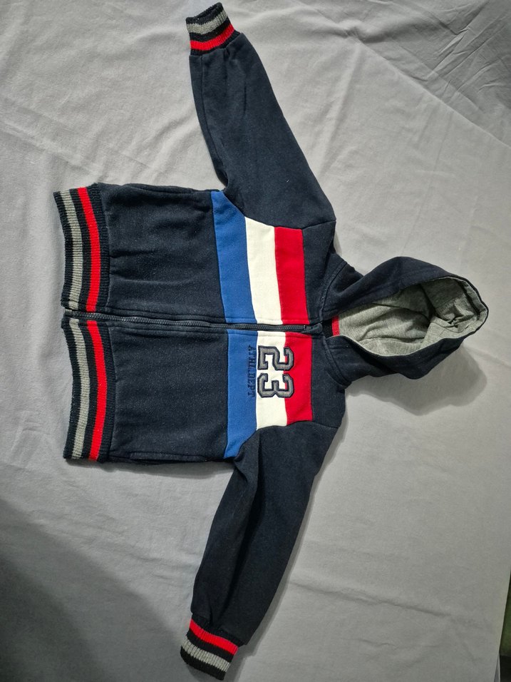 Fermuarlı Erkek Çocuk Sweatshirt - Görsel 2