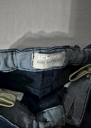 Erkek Çocuk laciver Kemerli Denim Pantolon - Görsel 3