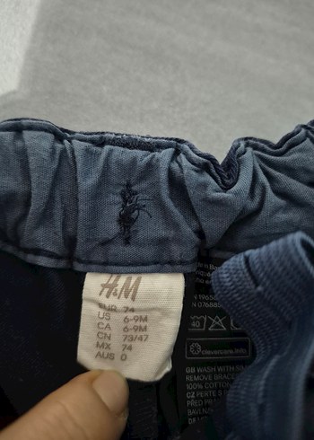 Erkek Çocuk Koyu Mavi Kot Pantolon - Görsel 4