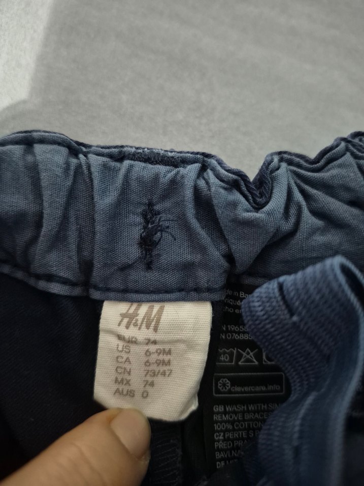 Erkek Çocuk Koyu Mavi Kot Pantolon - Görsel 4