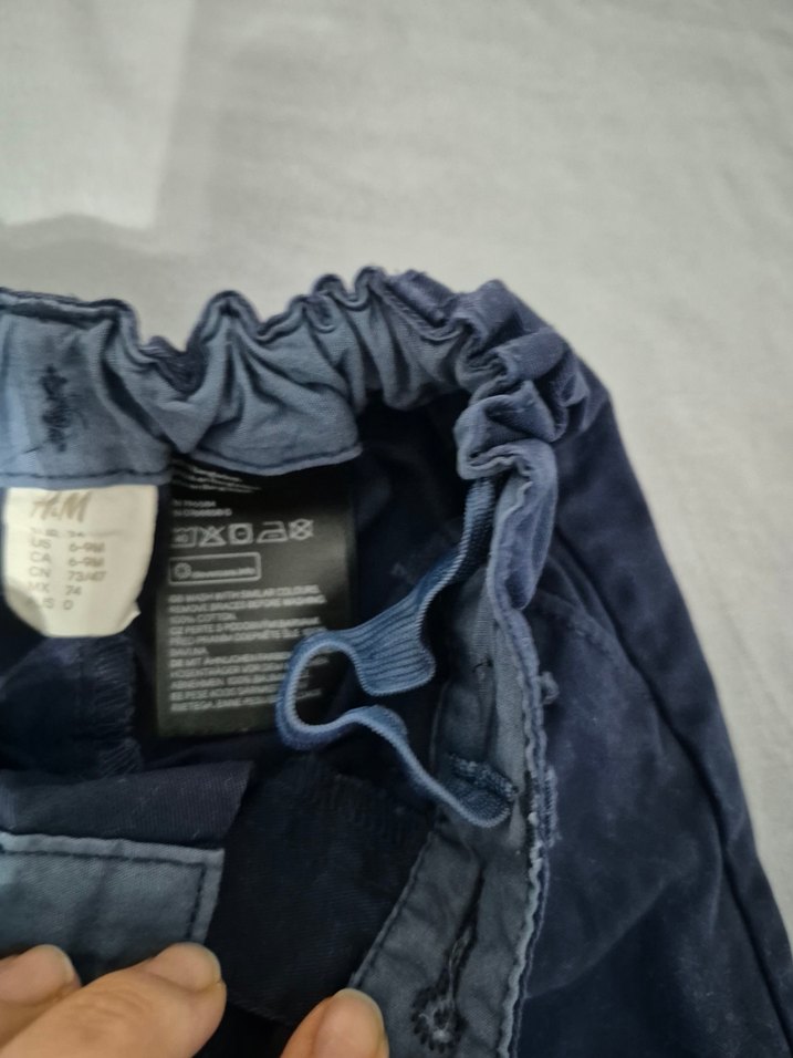 Erkek Çocuk Koyu Mavi Kot Pantolon - Görsel 5