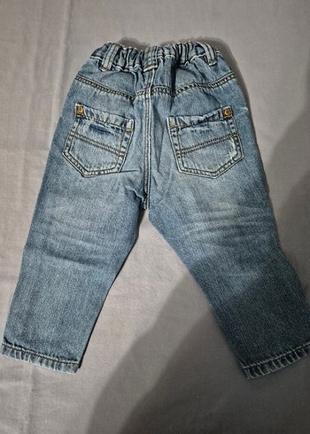 Erkek Çocuk Geniş Kesim Denim Pantolon - Görsel 4