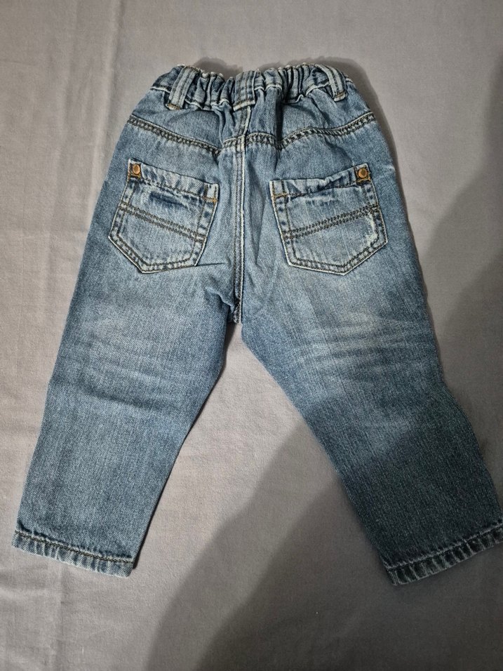 Erkek Çocuk Geniş Kesim Denim Pantolon - Görsel 4