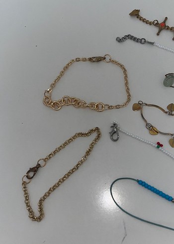 Renkli Boncuklu Bohem Kadın bileklik set - Görsel 3