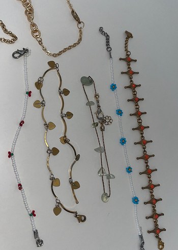 Renkli Boncuklu Bohem Kadın bileklik set - Görsel 4