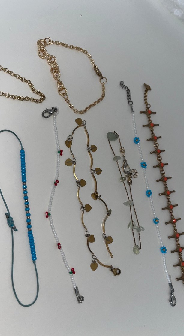 Renkli Boncuklu Bohem Kadın bileklik set - Görsel 5