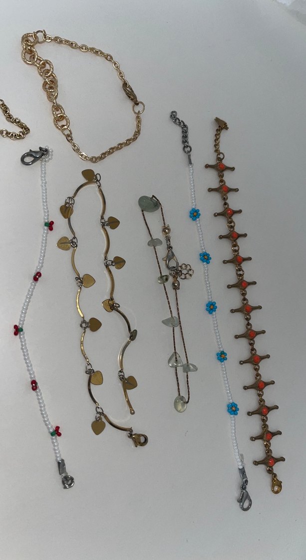 Renkli Boncuklu Bohem Kadın bileklik set - Görsel 4