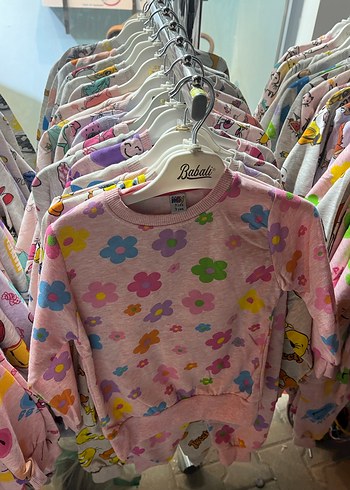 Çocuk Baskılı Çok Renkli İçlik pijama takımı - Görsel 2