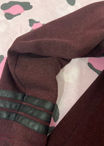 Bordo kadın palto uzun tesettür - Görsel 9