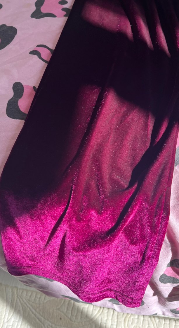 Kadife eşofman altı kadın bordo - Görsel 5