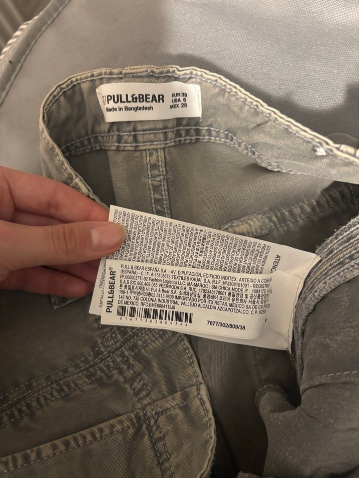 pull&bear kargo pantolon - Görsel 3