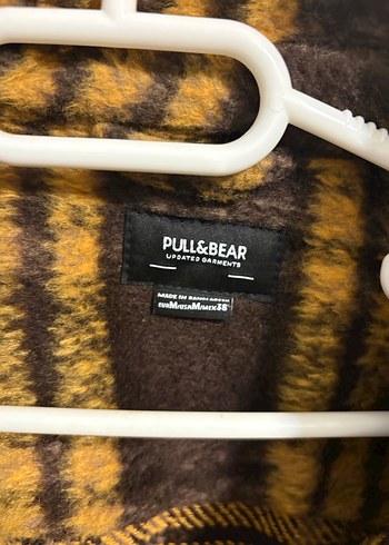 Düğmeli Kahverengi Kadın Oversize Gömlek - Görsel 2