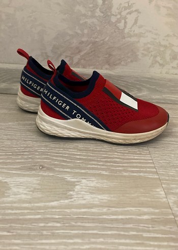 Kırmızı Spor Ayakkabı Velcro Bağlı - Görsel 2