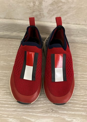 Kırmızı Spor Ayakkabı Velcro Bağlı - Görsel 3