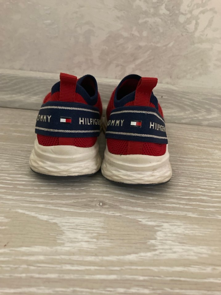 Kırmızı Spor Ayakkabı Velcro Bağlı - Görsel 4