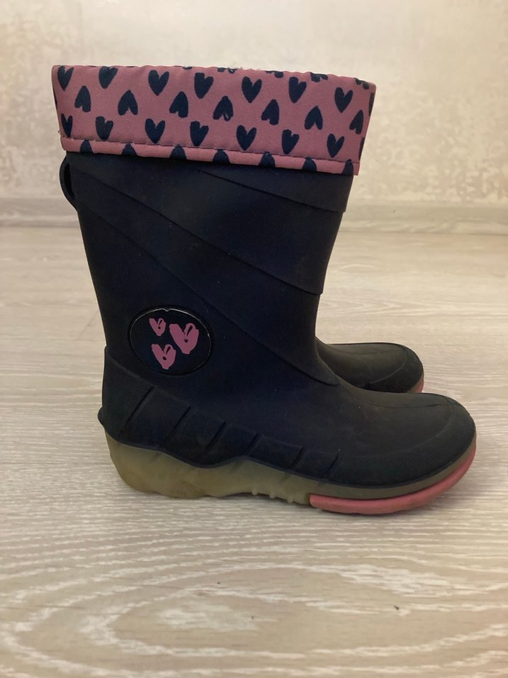 Kız Çocuk Çok Renkli Işıklı Kauçuk Bot - Görsel 2