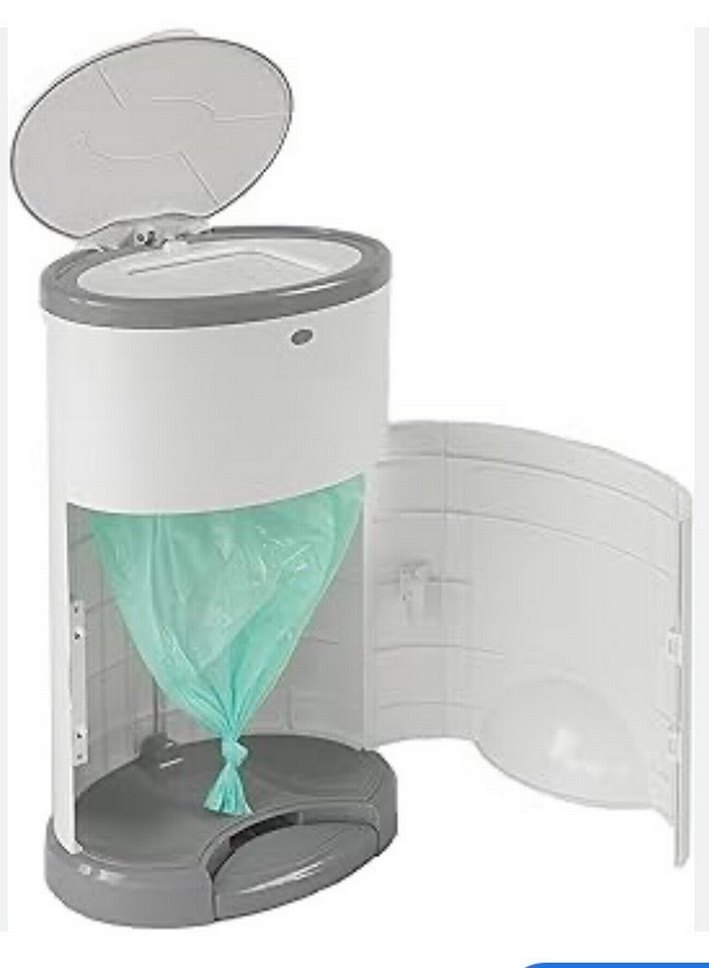 Pedallı Bebek Bezi Kutusu 46cm - Görsel 3