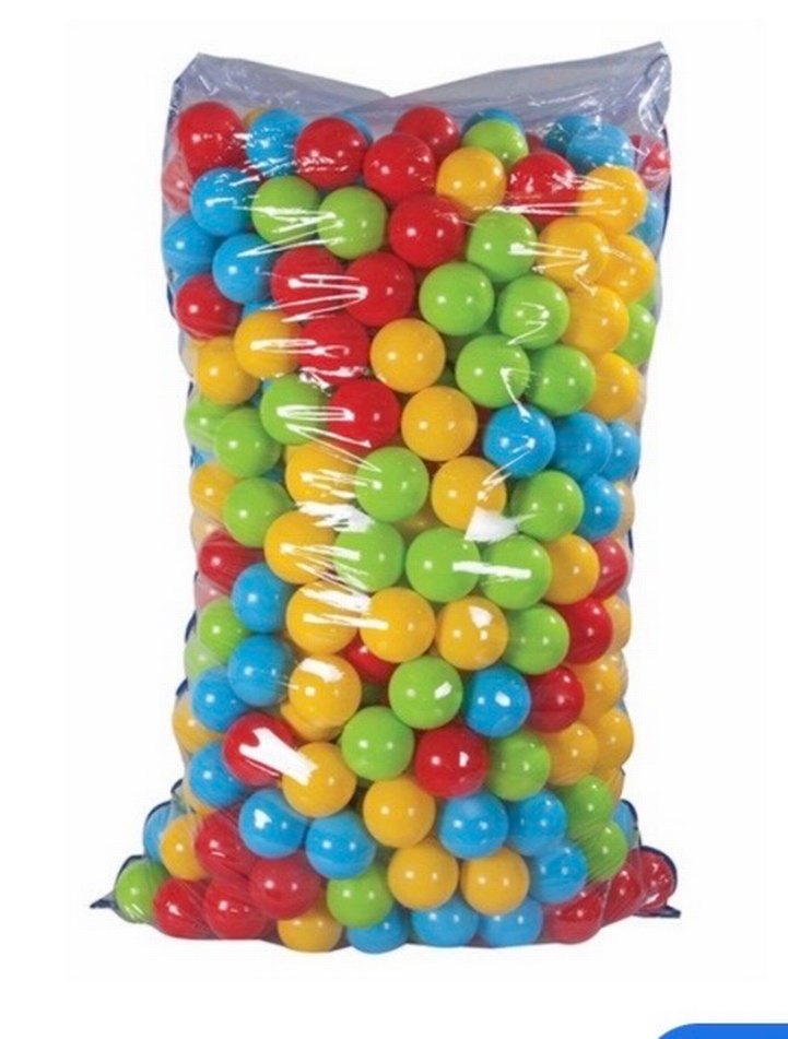 Renkli Plastik Oyun Topları Seti - Görsel 2