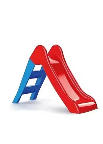 Renkli Kırmızı Çocuk Kaydırağı - Görsel 3