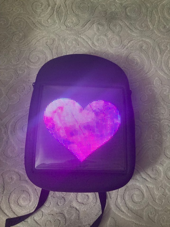 LED sırt çantası - Görsel 4