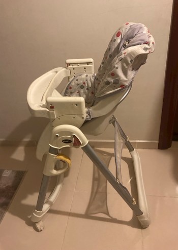 Gri Desenli Kraft Bebek Mama Sandalyesi - Görsel 6