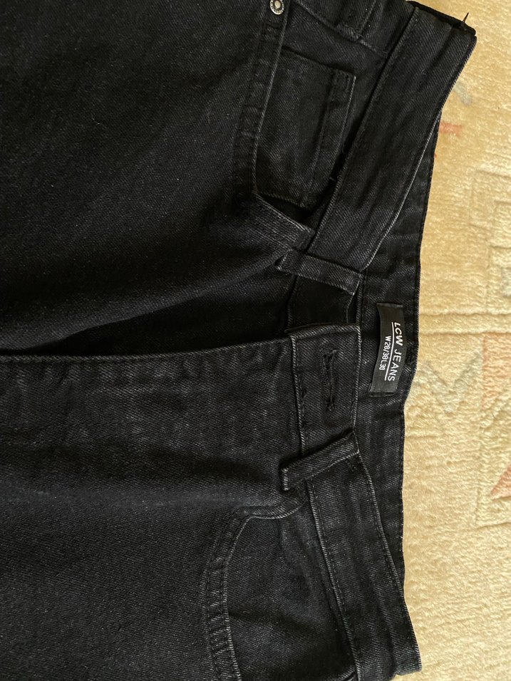 Lcw Kadın Siyah kot Pantolon - Görsel 2