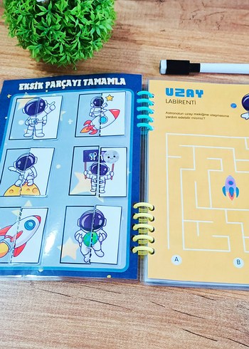 Uzay Etkinlik Kitabım - Görsel 2