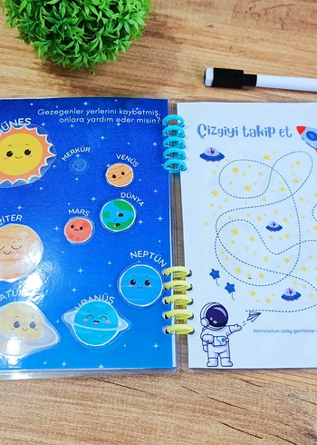 Uzay Etkinlik Kitabım - Görsel 4