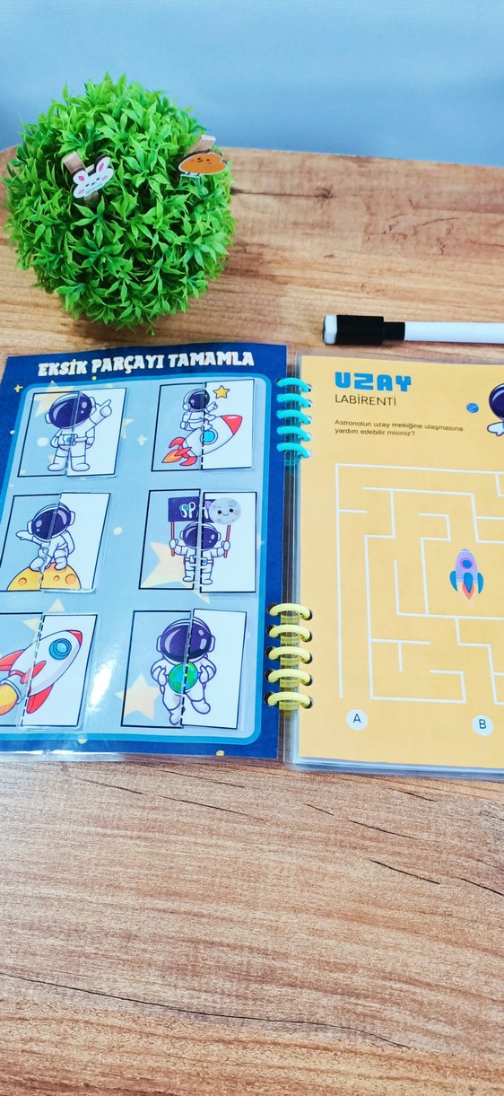 Uzay Etkinlik Kitabım - Görsel 2