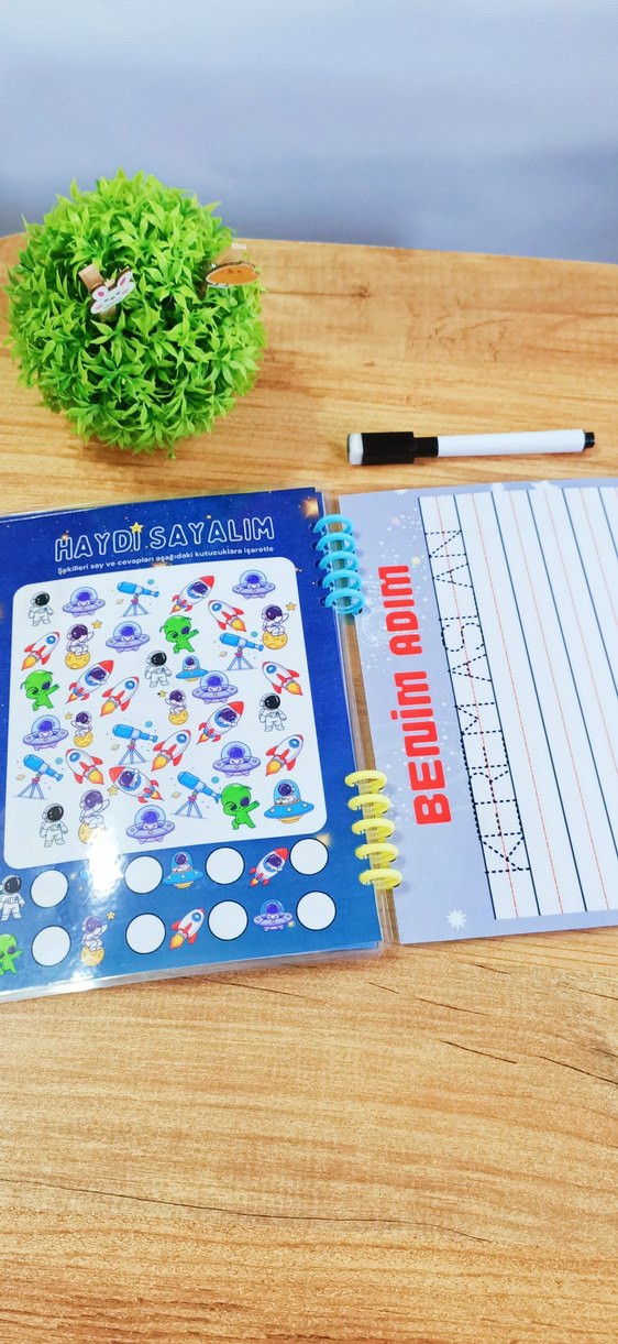 Uzay Etkinlik Kitabım - Görsel 5