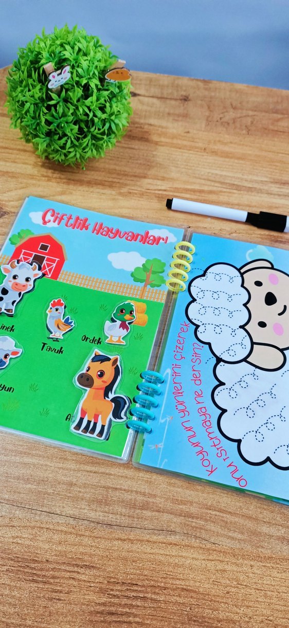 Çiftlik Etkinlik Kitabım - Görsel 3