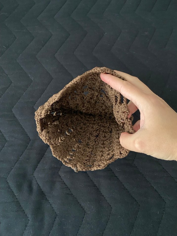 Kahve Örgü Kadın Bere - Görsel 2