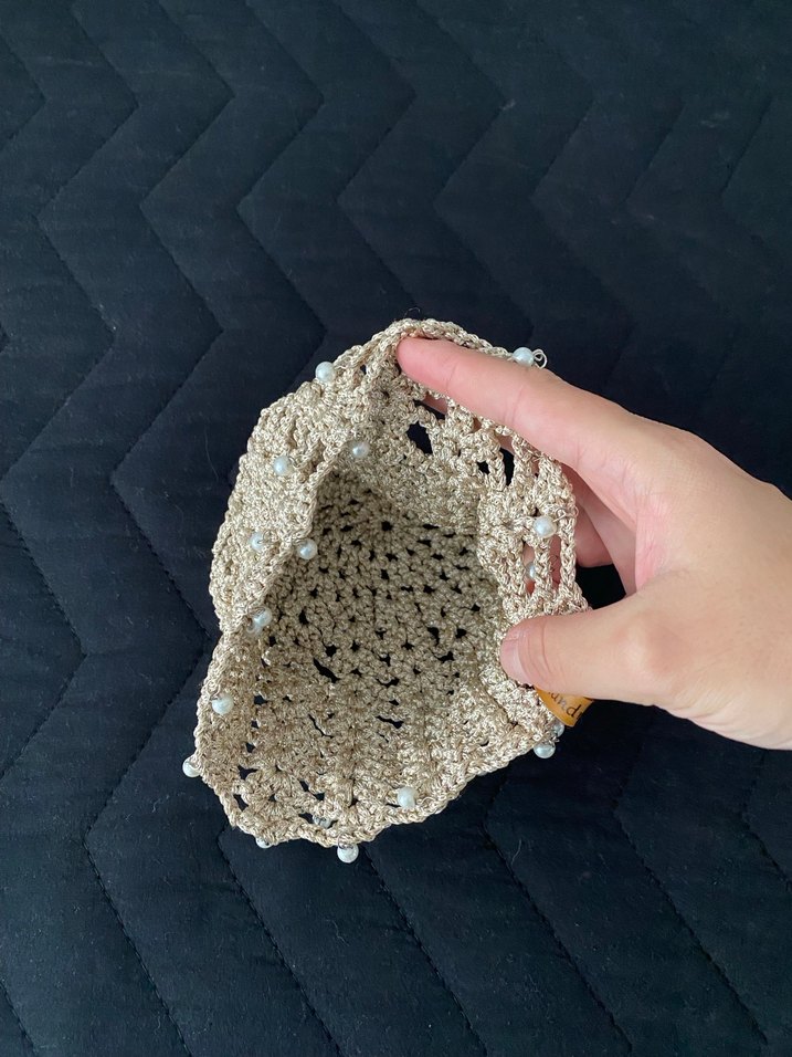 Bej Örgü Kadın Bere - Görsel 2