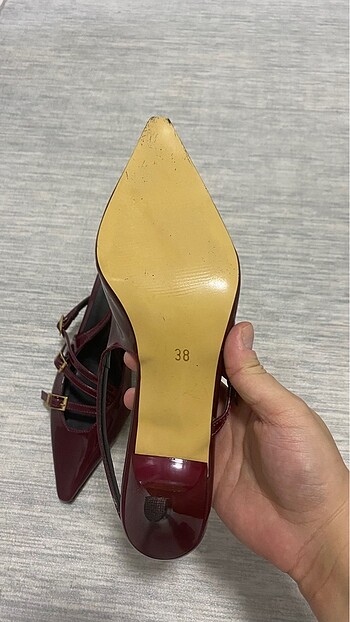 Diğer Bordo ayakkabı