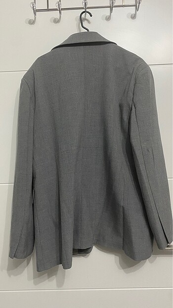 l Beden gri Renk Blazer ceket