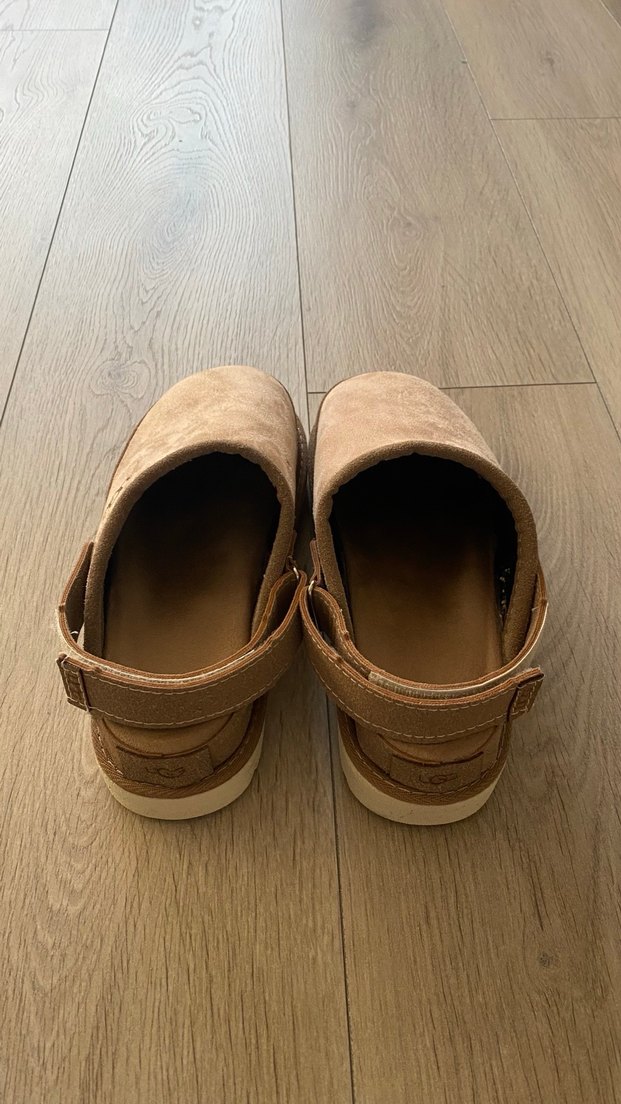 Vizon Süet Kadın Terlikler, Dolgu Topuklu - Görsel 3