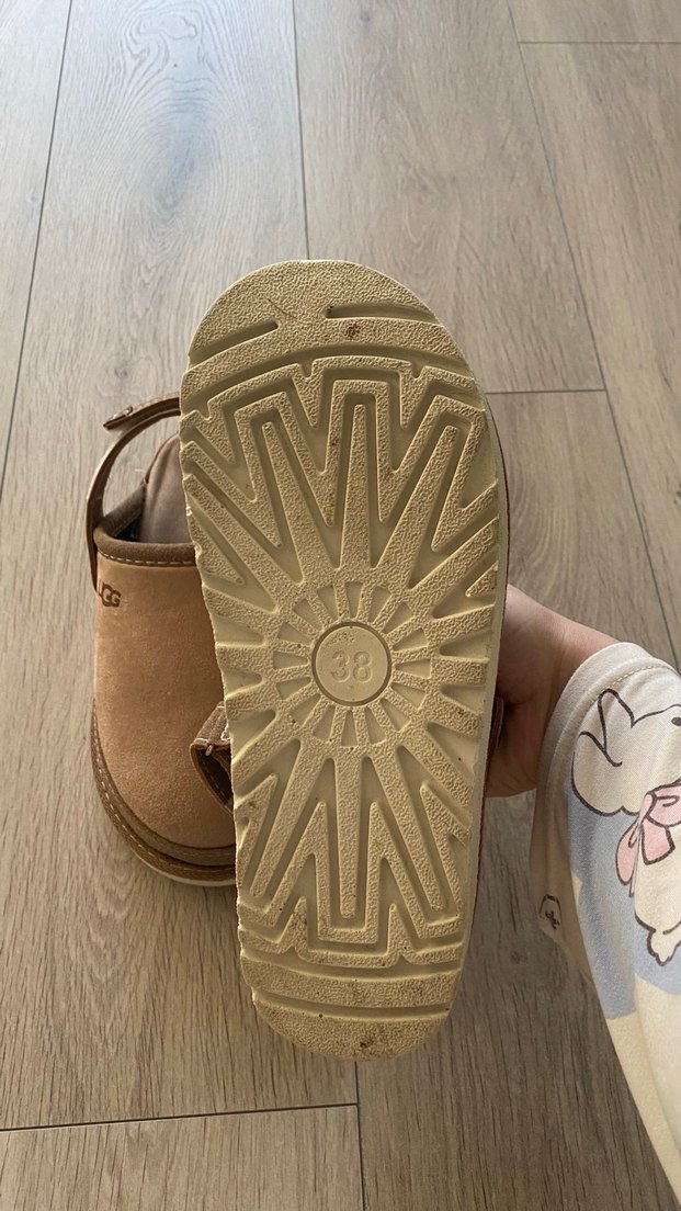 Vizon Süet Kadın Terlikler, Dolgu Topuklu - Görsel 4