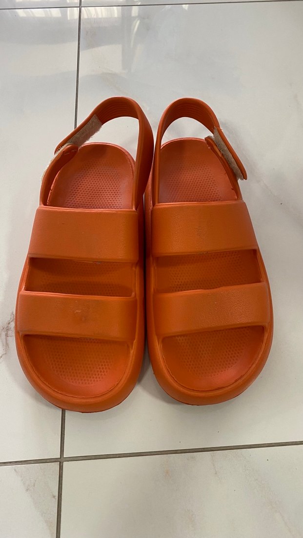 Mavi Kemerli Kauçuk Sandalet - Görsel 4