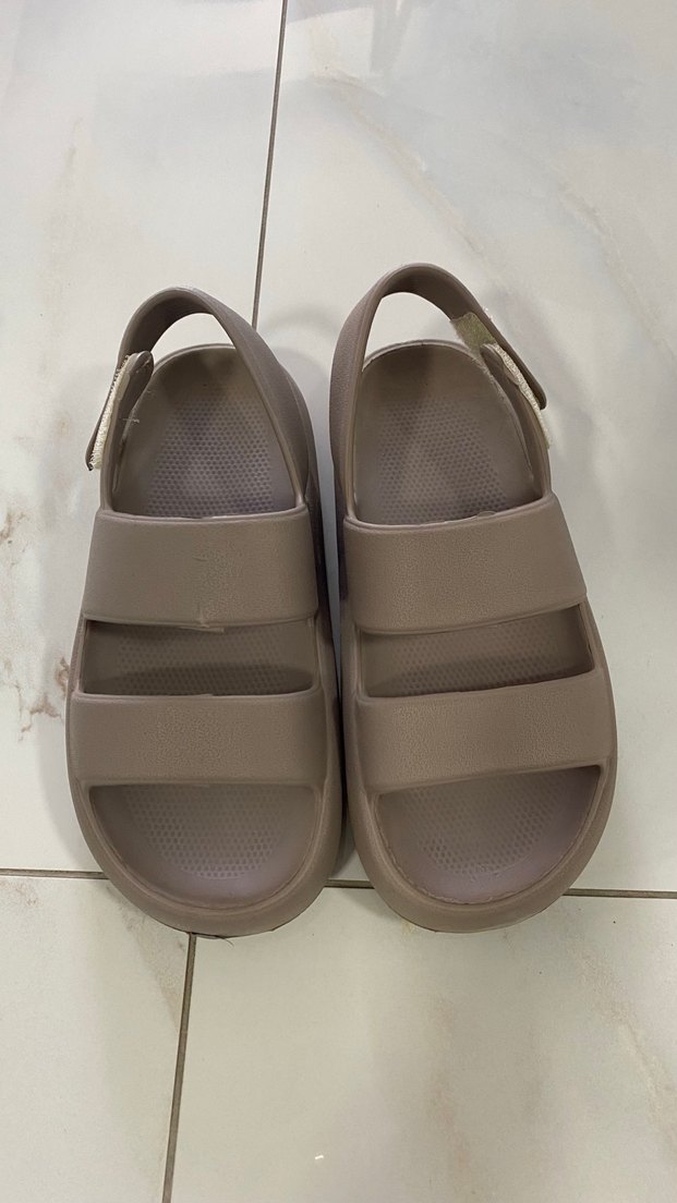 Mavi Kemerli Kauçuk Sandalet - Görsel 2