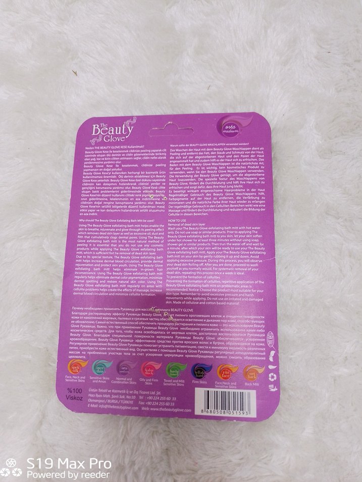 The Beauty Glove Orta Peeling Eldiveni - Görsel 2