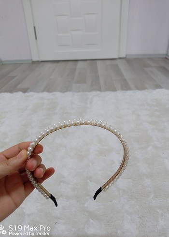 İnci Boncuklu  Klasik Taç - Görsel 2