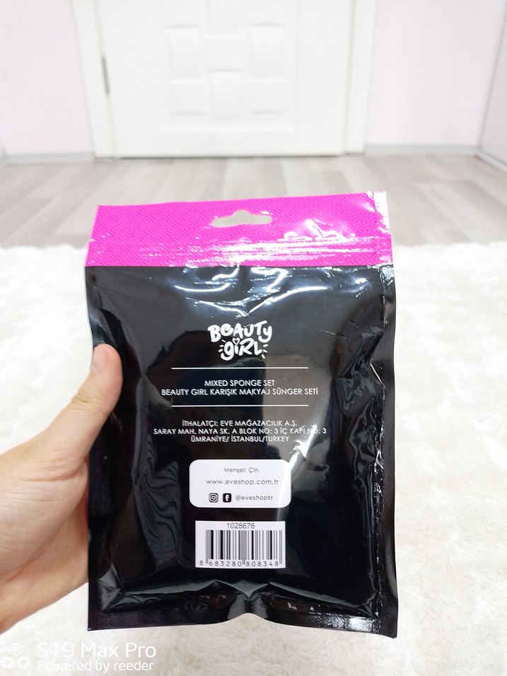 Pastel Pembe Makyaj Sünger Seti - Görsel 2