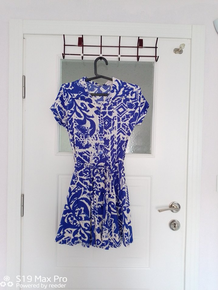 Bohem Etkin Desenli Günlük Elbise - Görsel 3